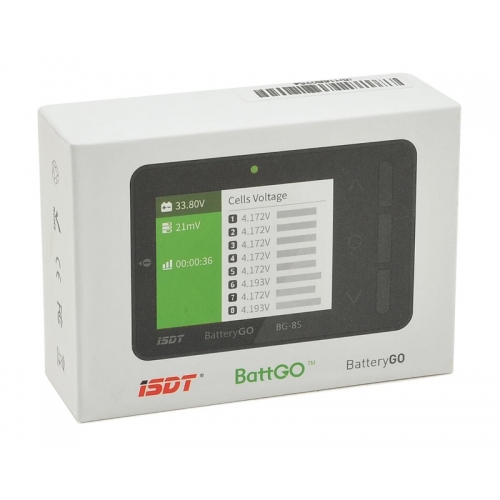 iSDT BG-8S Smart Battery Checker - LCD IPS