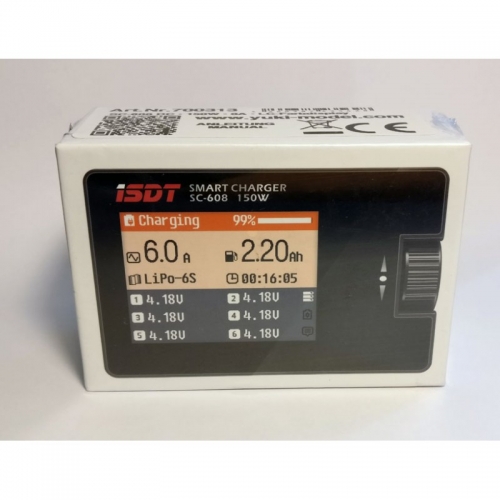 iSDT SC-608 150W 8A MINI Smart LCD Battery Balance Charger