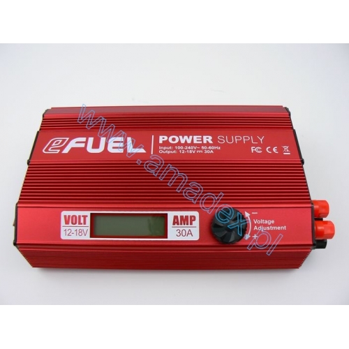 eFUEL Power supply 12-18V 30A 540W