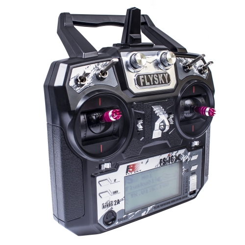 FlySky FS-i6X 2.4GHz 10CH AFHDS 2A RC Telemetry Mode 2 + Receiver FS-iA10B