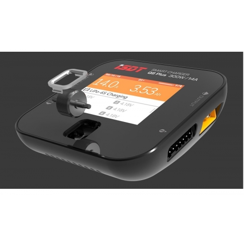 iSDT Q6 Plus 300W 14A MINI Pocket Battery Balance Charger BattGO