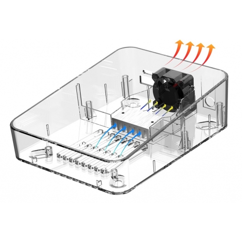 ISDT C4 8A Touch Screen Smart Battery Charger With USB Output
