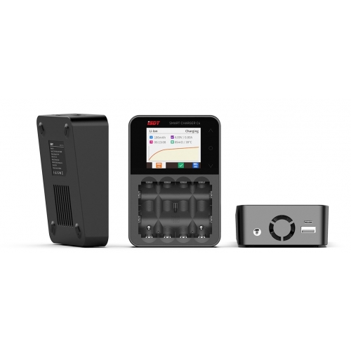 ISDT C4 8A Touch Screen Smart Battery Charger With USB Output