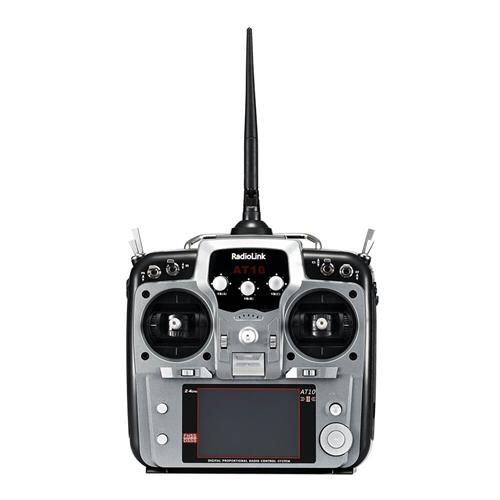 Radiolink AT10II 2.4G 12CH Transmitter Mode 2 +  R12DS Receiver + PRM-01 / color grey