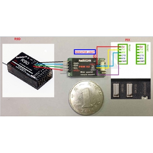 RadioLink PRM-02 OSD Telemetry Module
