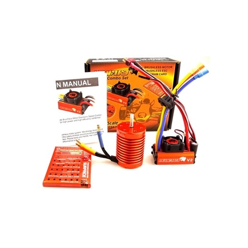 SkyRC Leopard 60A v2 + 12.0T 3300KV 1/10 Sensorless Combo