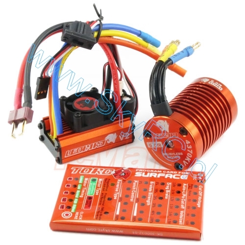 SkyRC Leopard 60A v2 + 12.0T 3300KV 1/10 Sensorless Combo