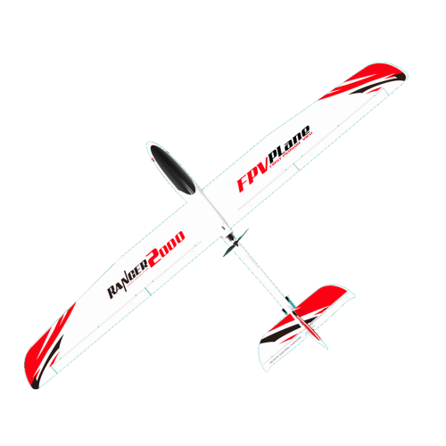 Volantex Ranger 2000 V757-8 2000mm Wingspan EPO FPV Aircraft RC Airplane KIT
