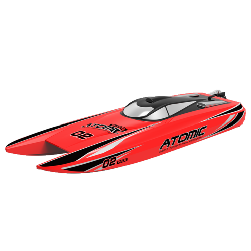 Volantex RC ATOMIC High speed 50km/h strong ABS unibody hull racing rc electric boat 792-4 RTR