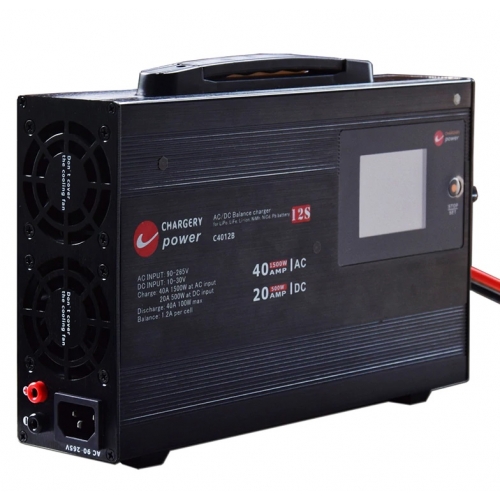 Chargery Power C4012B V3 1500W BMS 12S - LIPO, LI-ION, LiHV, LiTo, NIMH / NICD