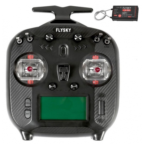 FlySky FS-ST8 2.4GHz 8CH ANT Radio Transmitter with FS-SR8 RC Receiver for RC Drone Car Boat Robot - Standard Version