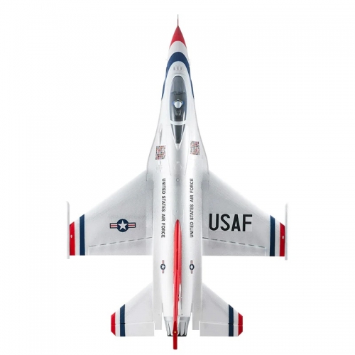 FMS EDF Jet 64mm F-16 Fighting Falcon PNP FMS146PBT - Thunderbird Blue