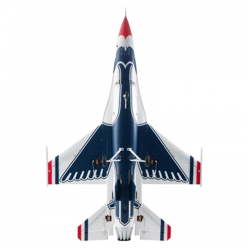 FMS EDF Jet 64mm F-16 Fighting Falcon PNP FMS146PBT - Thunderbird Blue