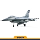 FMS EDF Jet 64mm F-16 Fighting Falcon PNP FMS146PGY - Battlefield Gray