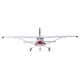 FMS Cessna 182 1500mm PNP - Red FMS148PRD