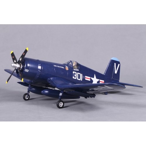 FMS F4U (V2) Corsair Blue 800MM PNP + gyro FMS REFLEX
