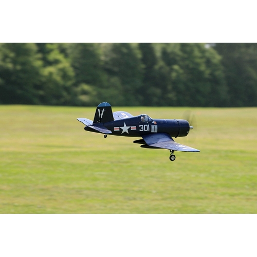 FMS F4U (V2) Corsair Blue 800MM PNP + gyro FMS REFLEX