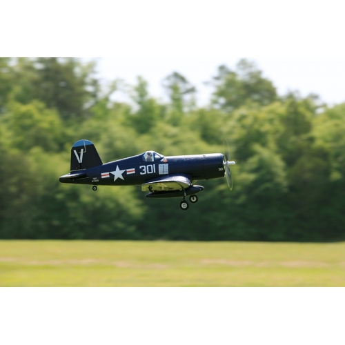 FMS F4U (V2) Corsair Blue 800MM PNP + gyro FMS REFLEX