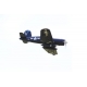 FMS F4U (V2) Corsair Blue 800MM PNP + gyro FMS REFLEX