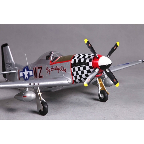 FMS Mustang P-51D (V2) BIG BEAUTIFUL DOL 800MM PNP + Gyro FMS REFLEX