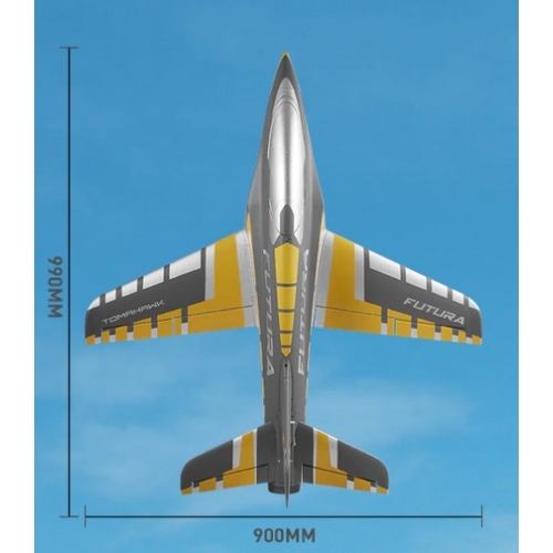 FMS Futura EDF JET 64mm PNP - Red