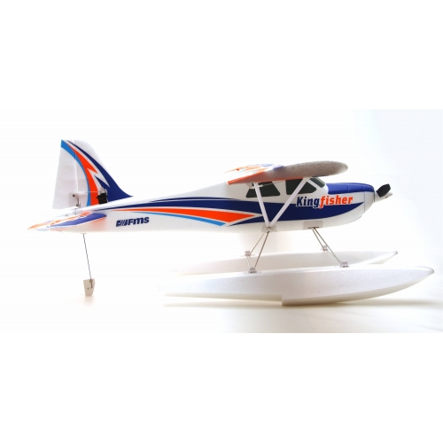 FMS Kingfisher 1400mm  PNP w/Reflex V2, Wheels, Floats, Skis, Flaps