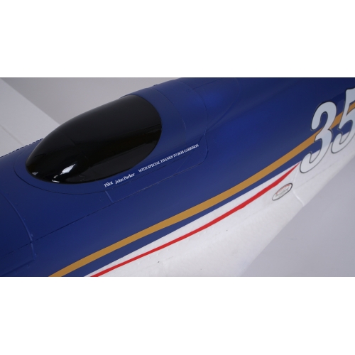 FMS Mustang P-51D Blue Thunder V2 1100MM PNP + Gyro FMS REFLEX 