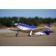 FMS Mustang P-51D Blue Thunder V2 1100MM PNP + Gyro FMS REFLEX 