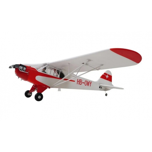 FMS Piper J3 Cub V4 1400mm PNP + Floats & Reflex V2