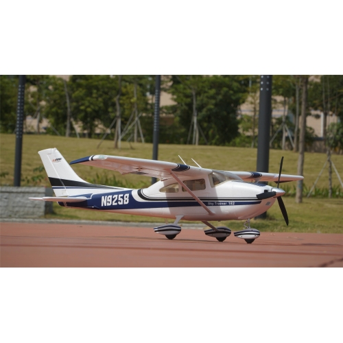 FMS Sky Trainer 182 1400mm  Blue PNP with Gyro Reflex V2