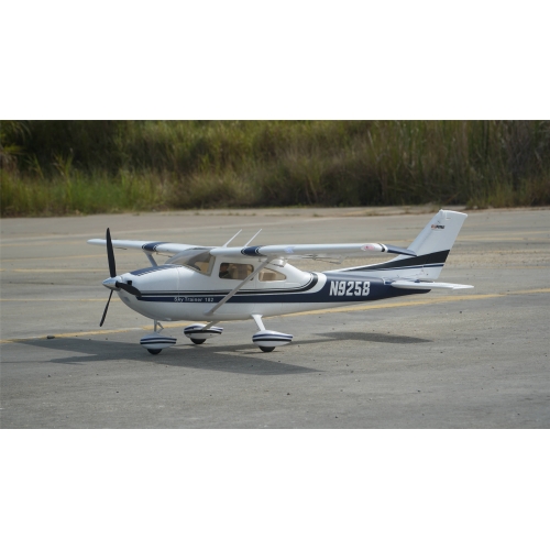 FMS Sky Trainer 182 1400mm  Blue PNP with Gyro Reflex V2