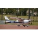 FMS Sky Trainer 182 1400mm  Blue PNP with Gyro Reflex V2