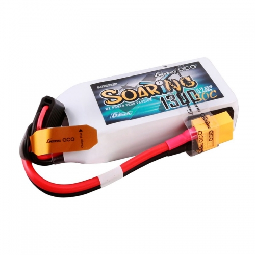Gens ace G-Tech Soaring 1300mAh 11.1V 30C 3S1P Lipo Battery