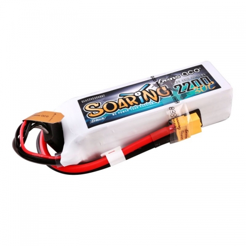 Gens ace G-Tech Soaring 2200mAh 14.8V 30C 4S1P Lipo Battery