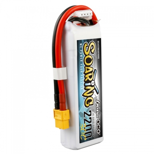 Gens ace Soaring 2200mAh 11.1V 30C 3S1P Lipo Battery Pack