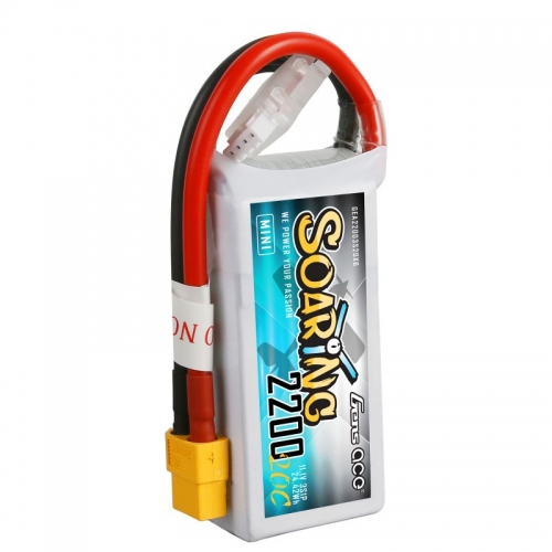Gens ace Soaring Mini Battery Pack LiPo 11.1V 2200mAh 3S 20C