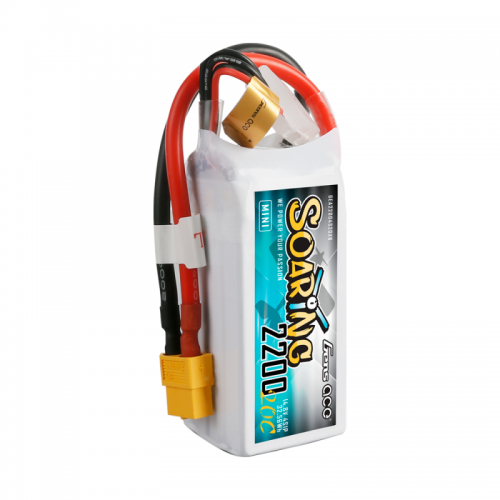 Gens ace Soaring Mini 2200mAh 14.8V 20C 4S1P Lipo Battery Pack