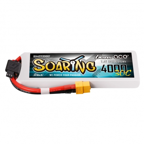 Gens ace G-Tech LiPo 4000mAh  2S 30C 7.4V