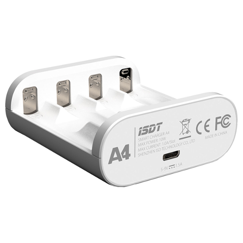 ISDT A4 10W 1.5A DC Smart Battery Charger for 10500 12500 AA AAA Battery