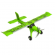Mo-Fly MF-X7 685mm with gyro RTF Green - Brushless