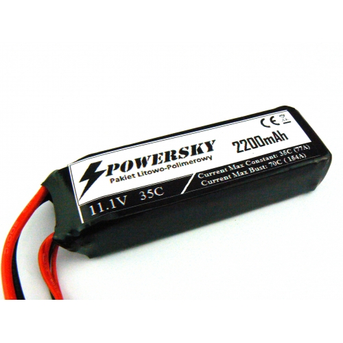 PowerSky LiPo 11.1V 2200mAh 3S 35C