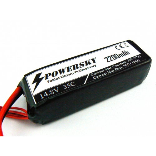 PowerSky LiPo 14.8V 2200mAh 4S 35C