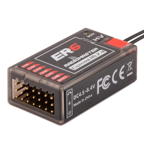 RadioMaster ER6 6CH 2.4GHz ELRS PWM Receiver