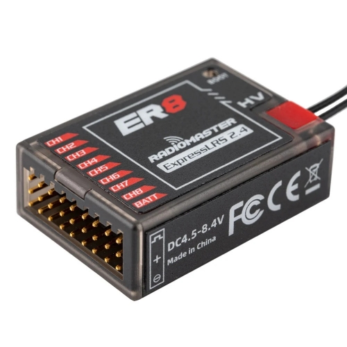 RadioMaster ER8 8CH 2.4GHz ELRS PWM Receiver