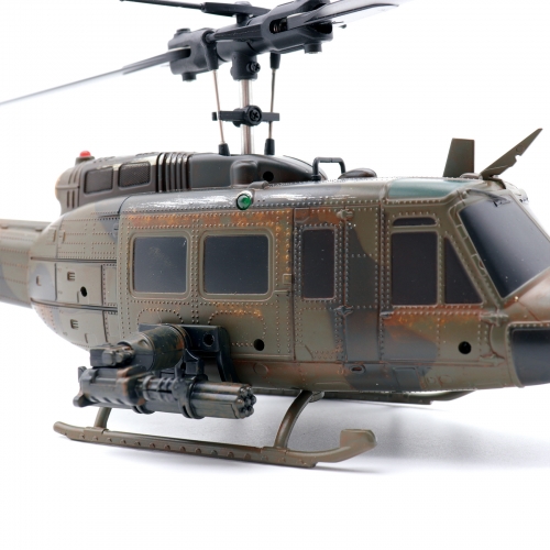RC Era Helicopter C032 UH-1 Huey 2.4G 6CH witch 6CH Gyro Stabilized Aircraft With Altitude Hold Sacle 1:48 - RTF - Camouflage Weathered
