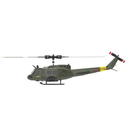 RC Era Helicopter C032 UH-1 Huey 2.4G 6CH witch 6CH Gyro Stabilized Aircraft With Altitude Hold Sacle 1:48 - RTF - Green