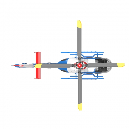 RC Era Helicopter C123 EC135 1:36 2.4G 6CH with gyro - Blue
