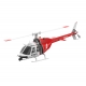 RC Era Helicopter C138 Bell 206 2.4G 6CH with Gyro Stabilized and optical flow - Red