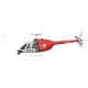 RC Era Helicopter C138 Bell 206 2.4G 6CH with Gyro Stabilized and optical flow - Red