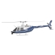 RC Era Helicopter C138 Bell 206 2.4G 6CH with Gyro Stabilized and optical flow - Blue